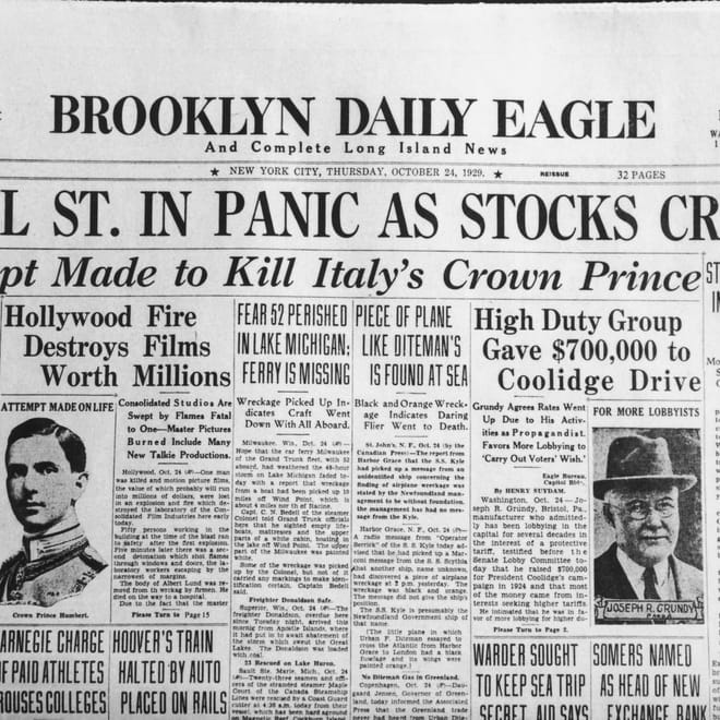 Image of: False Hope Quotes After 1929 Stock Market Crash